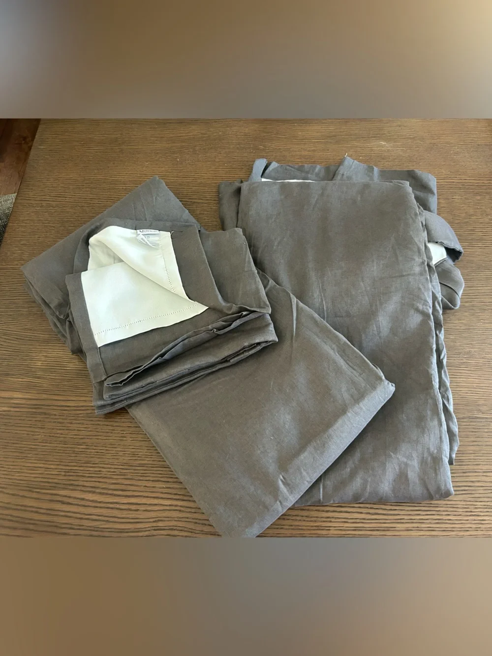 Quince Charcoal Blackout Curtain Panels - 2-Pack BRAND NEW!